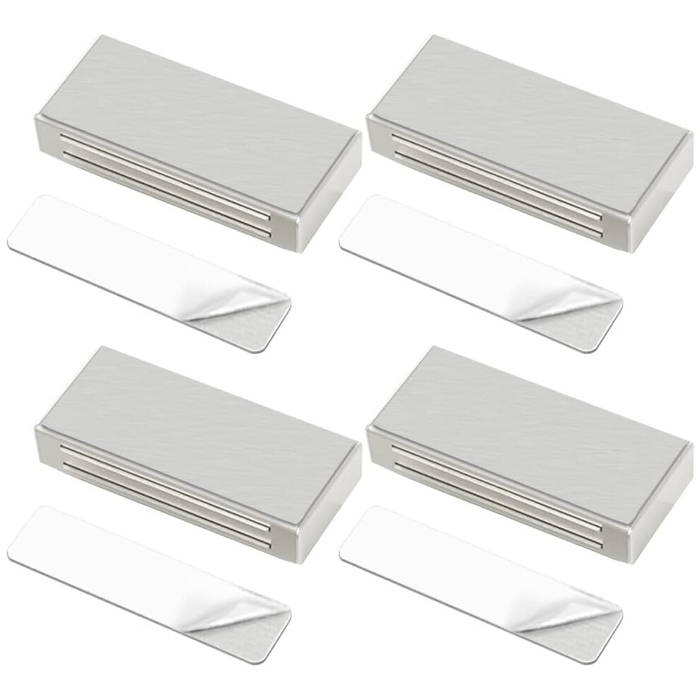 Magnetic Door Latch, Stainless Steel Construction For Longevity, Powerful Magnetic Force Up To 26 Lbs Ensures Secure Closure, Wide Range Of 9128293996747