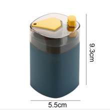 Set dispenser per stuzzicadenti, porta stuzzicadenti automatico a scomparsa in plastica di alta qualità, realizzato con materiale sicuro, igienico e