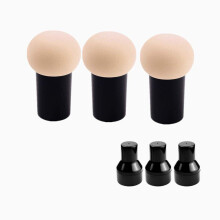 Sada houbiček na make-up: Ideální pro různé kosmetické přípravky, po namočení se roztáhne na 5 cm x 7 cm