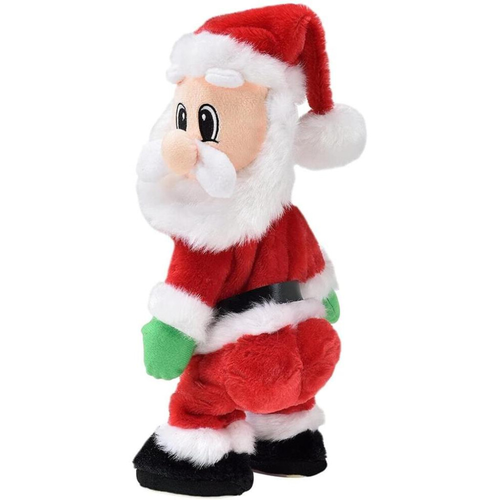 Dancing Christmas Toy, Interactive Twerking Santa Claus With Singing English Song, Plush Santa Toy For Kids, Dancing Figure Ideal For Home Decorations 9128293845229