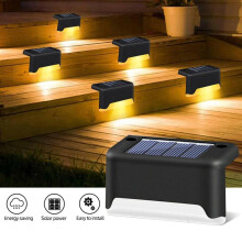 Lampy solarne na taras, dziedziniec, ścianę, ogród, energooszczędne, obudowa ABS, oświetlenie zewnętrzne, wodoodporny, automatyczny czujnik