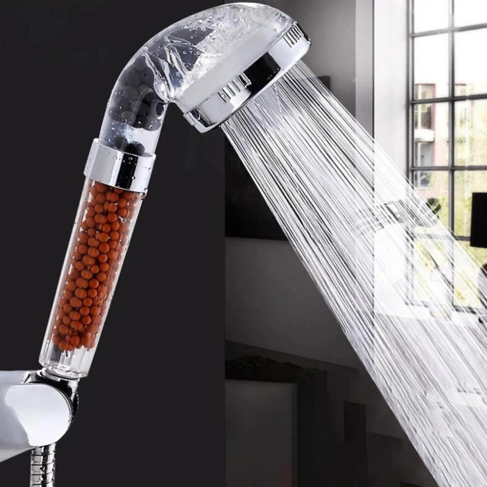Handheld Shower Head For Smooth Skin, Eco Friendly Abs Ionic Filtered Spray With High Pressure, Water Saving Feature For Easy Installation (24*8Cm) 9169997003393