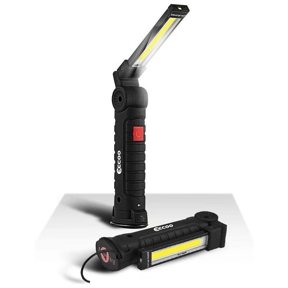 Rechargeable Work Lights, Perfect For Outdoor Enthusiasts And Emergency Kits, Magnetic Base Ensures Secure Attachment, Hanging Hook Offers Easy 9128293918602