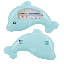 Baby-Badethermometer mit Delfin-Design, ungiftiges, schwimmendes Sicherheitsthermometer für optimale Wassertemperatur, auch für die Raumtemperatur