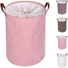 Laundry Basket Multi-Application Organizer Basket, Cute Cartoon Design Collapsible Chest Portable Handles For Kids Hamper Storage Stylish And Trendy