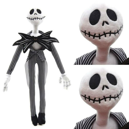 Disney Jack Skellington, Εφιάλτης Πριν τα Χριστούγεννα, Λούτρινη Κούκλα, 50εκ., Συλλεκτική, 1