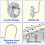 Life Master Decorative Shower Curtain Hooks 3
