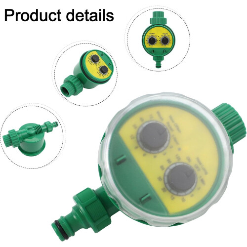 Garden Water Timer Automatic Irrigation Controller Battery Operated for Lawn Drip Balcony 2