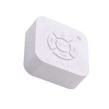White Noise Machine with Breathing Light and Timer, USB Rechargeable Sleep Aid for Adults Travel