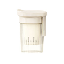 Kitchen Essential Yogurt Cheese Strainer ABS Design Quick-White