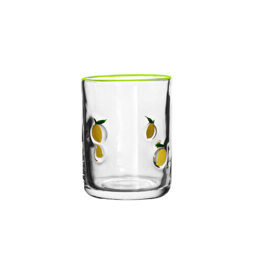 Functionele glazen bekers, perfect voor sap, koffie,-citroen