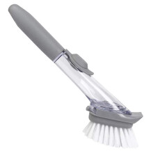 Cepillo para platos con dispensador de jabón, 250.00 g, Plástico