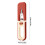 Food Grade Bone Cutter Scissors Durable Nonrust Steel-white red 4