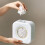 Wall-Mounted Plastic Wrap Storage Box, 15x15x7cm, Punch-Free Waterproof 8