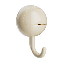 Removable Ball Suction Hook Washable Design-Milky white
