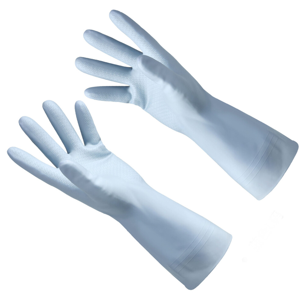 Waterproof Pvc Housework Gloves Reusable Cleaning & Washing Gloves M 4931368767280
