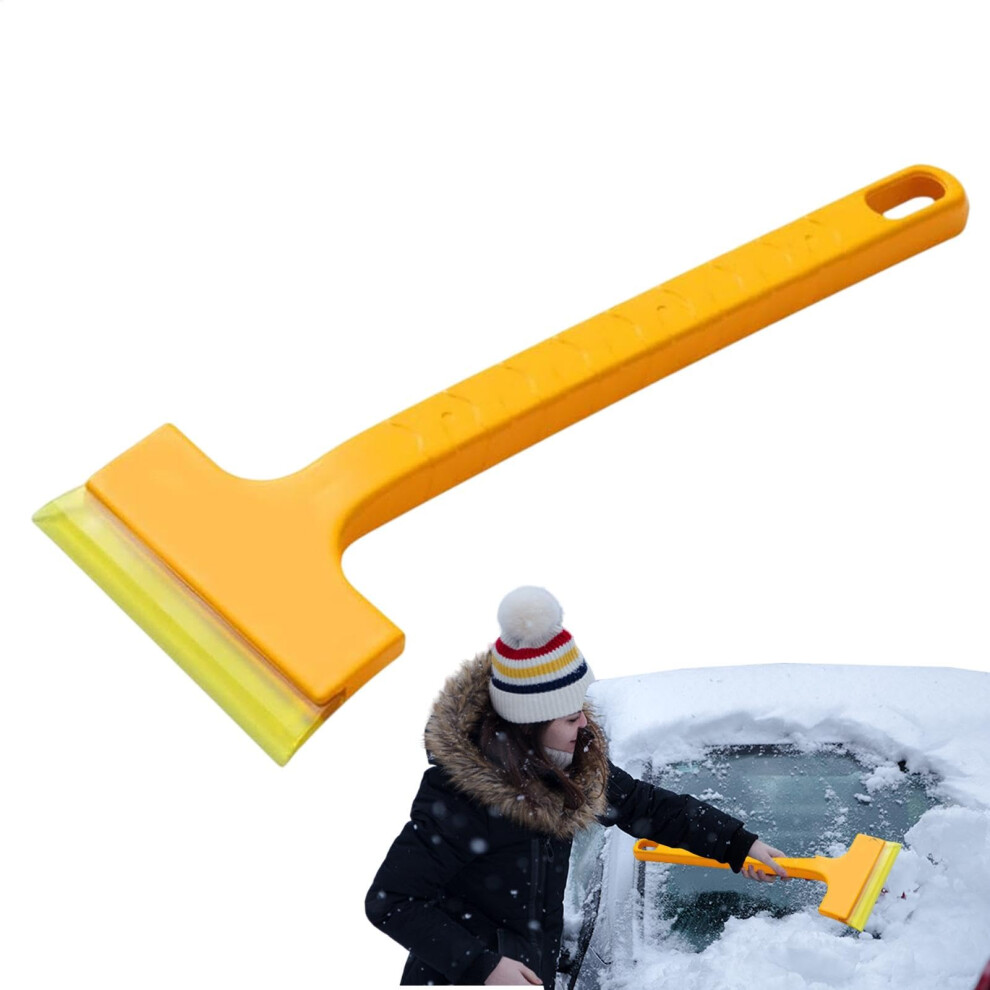 Car Ice Scraper With Extrawide Snow Brush For Windshield, Ergonomic Grip Handle, Fast Frost Removal 9426802366099