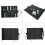 Portable Travel Backgammon Set with  Leather Case 4
