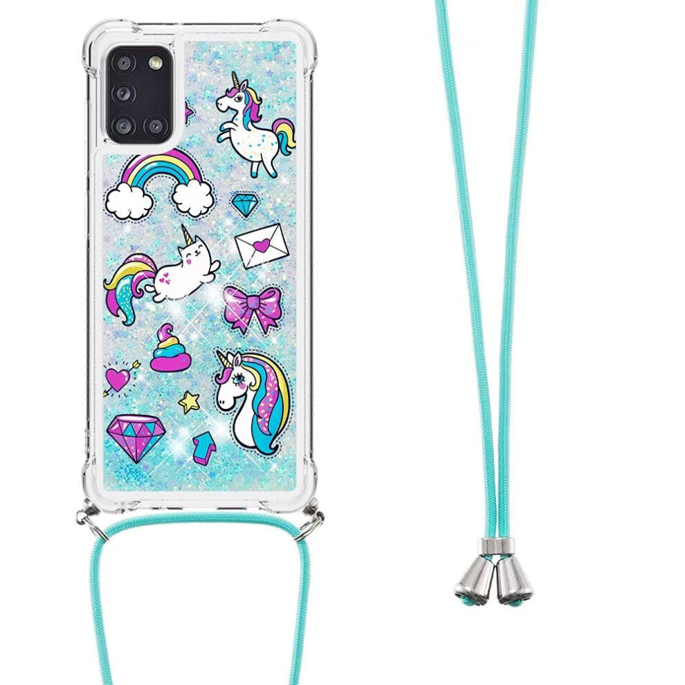 Mobile Phone Case For Xiaomi Poco X6 Pro, Glitter Diamond Ultra Thin Silicone Case With Strap 9382693623195