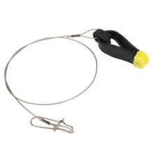 Streamlined ABS Steel Line Release Clip with 17.5in Leader for Boat Trolling