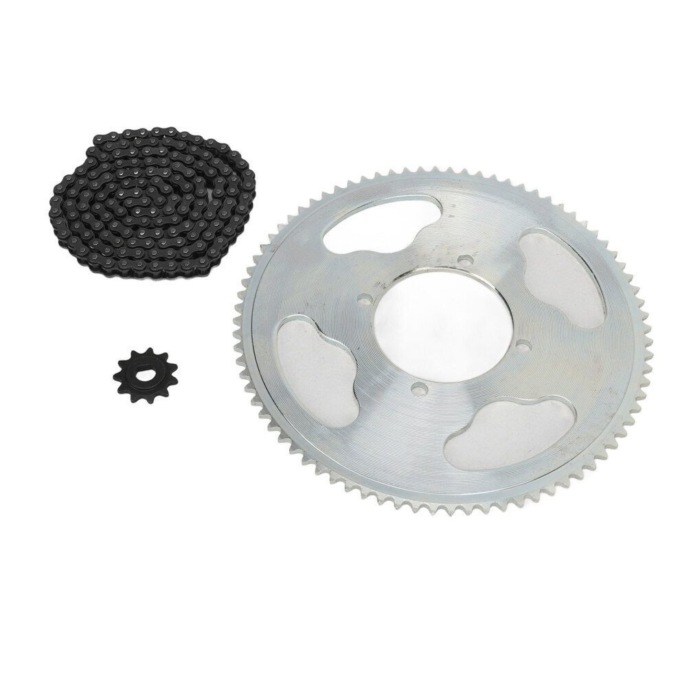 Bike Gear Sprocket Set 8D 11T 80T Chain Wheel 146 Links For Atv & Motorcycle 9361368768591