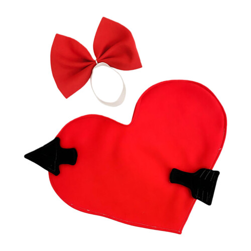 Valentines Heart Pattern Geese Clothing 2Pieces Durable
