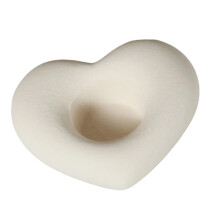 Ceramic Taper Candle Holders Retro Candlestick Holders-White