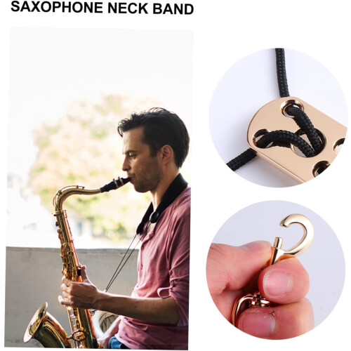 Saxophone Strap Removable Shoulder Neck Harness for Saxophone 1