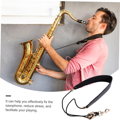 Saxophone Strap Removable Shoulder Neck Harness for Saxophone 2