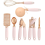 (Pink, 1) 7pcs Soft Touch Rose Gold Kitchen Utensils Set 1