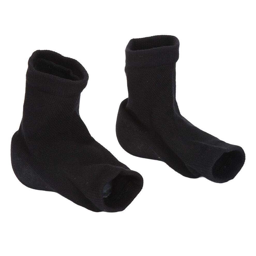 Black Height Increasing Sock Pads 3.5Cm Thickened Insoles 1 Pair