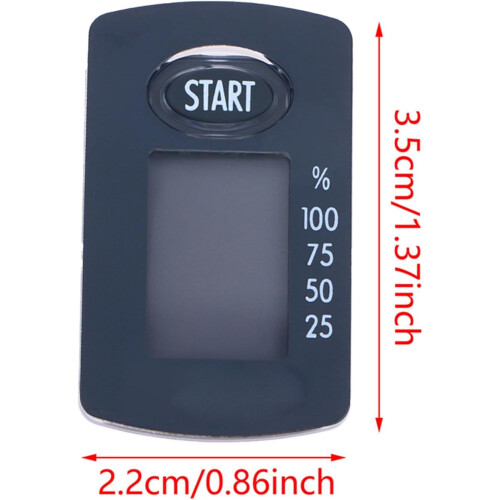 Memory timer, spare part, lid indicator, timer for water jugs with clear display and button control 2