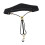 Saxophone neck strap, alto saxophone, adjustable strap, metal button, black 1