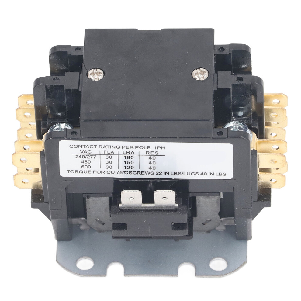 High Efficiency 30A 2P Hvac Contactor 110V Superior Silver Alloy Contacts 8751368769888