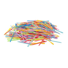 Large Eye Yarn Needles for Kids Crafts, DIY Crafting Art Projects Smooth Clean Straight Surface Plastic Sewing Needles for Weaving Embroidery,