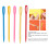Versatile 1000Pcs Colorful Plastic Needles for Sewing & Knitting Projects 7