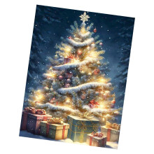 Weihnachts-Kristall-Kunst-Set, Weihnachtsbaum-Kristall-Malset-5