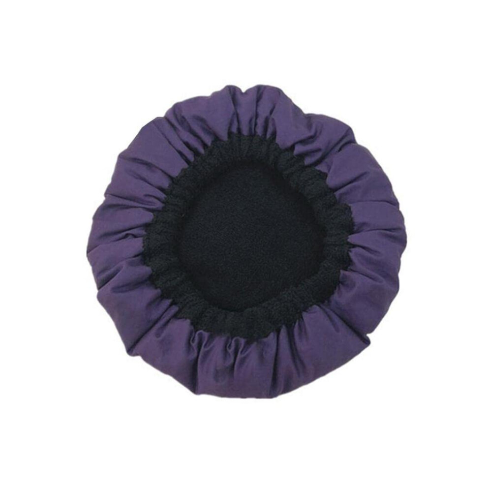 Purple Deep Conditioning Heat Cap Microwavable Flaxseed For Hair Treatment Thermal Hair Care
