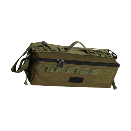 Nylon Camping Utility Bag Spacious Pockets For-Army Green