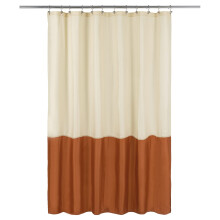 ALYVIA SPRING Waterproof Fabric Bath Liner Shower Curtain - Soft & Light-Weight Cloth Shower Liner, 3 Bottom Magnets, Hotel Quality & Machine Washable