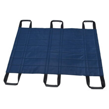 Patient Transfer Sheet with Reinforced Handles, Washable Bed Positioning Pad for Turning and Lifting