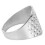 50pcs Metal Sewing Thimble Adjustable Size, Rust-Resistant Silver 1