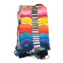 Craft & Create: 200 Colorful Embroidery Threads for Kids & Adults