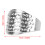 50pcs Metal Sewing Thimble Adjustable Size, Rust-Resistant Silver 2