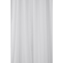 Croydex Professional Plain White Water-Resistant Textile Shower Curtain With Hygiene 'N' Clean 1800 x 1800mm