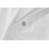 Croydex Croydex Plain White Textile Curtain with Hygiene 'N' Clean, 2000 x 2000mm 3