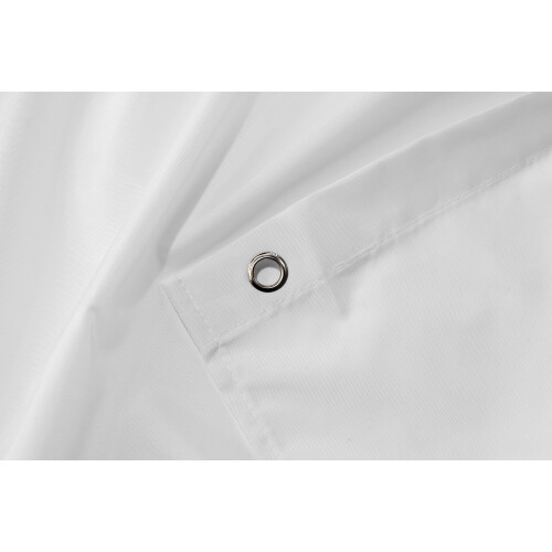 Croydex Croydex Plain White Textile Curtain with Hygiene 'N' Clean, 2000 x 2000mm 2