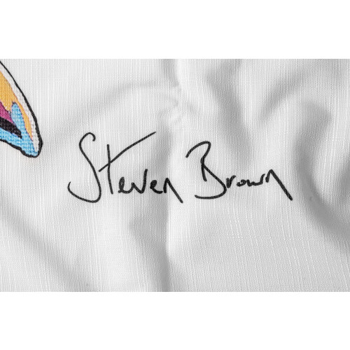 Croydex Croydex Steven Brown Hannah McWave Shower Curtain, Multicolour, 1800x1800 2