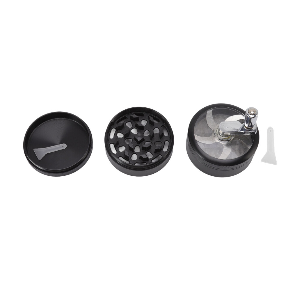 Ceramic Decorative Ashtray Integrated With 3-In-1 Spice Milling System Portable Kitchen Utensil Zinc Alloy Construction Hand Crank Handle For Efficien-image-OPC-PPBHXZD-NEW