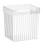 Fridge Organizer Stackable Clear Plastic Storage Bins Transparent Design Wall Mounted Floating Shelves Clear Plastic Dump Bin Pantry Snack Organizer U 4